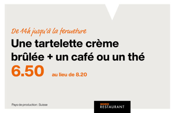 Migros Restaurant – Offre café