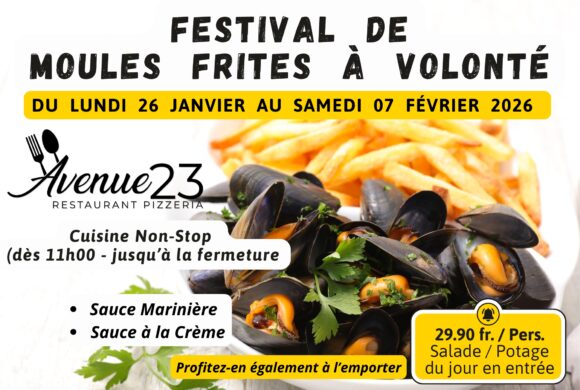 Avenue 23 – Festival de moules